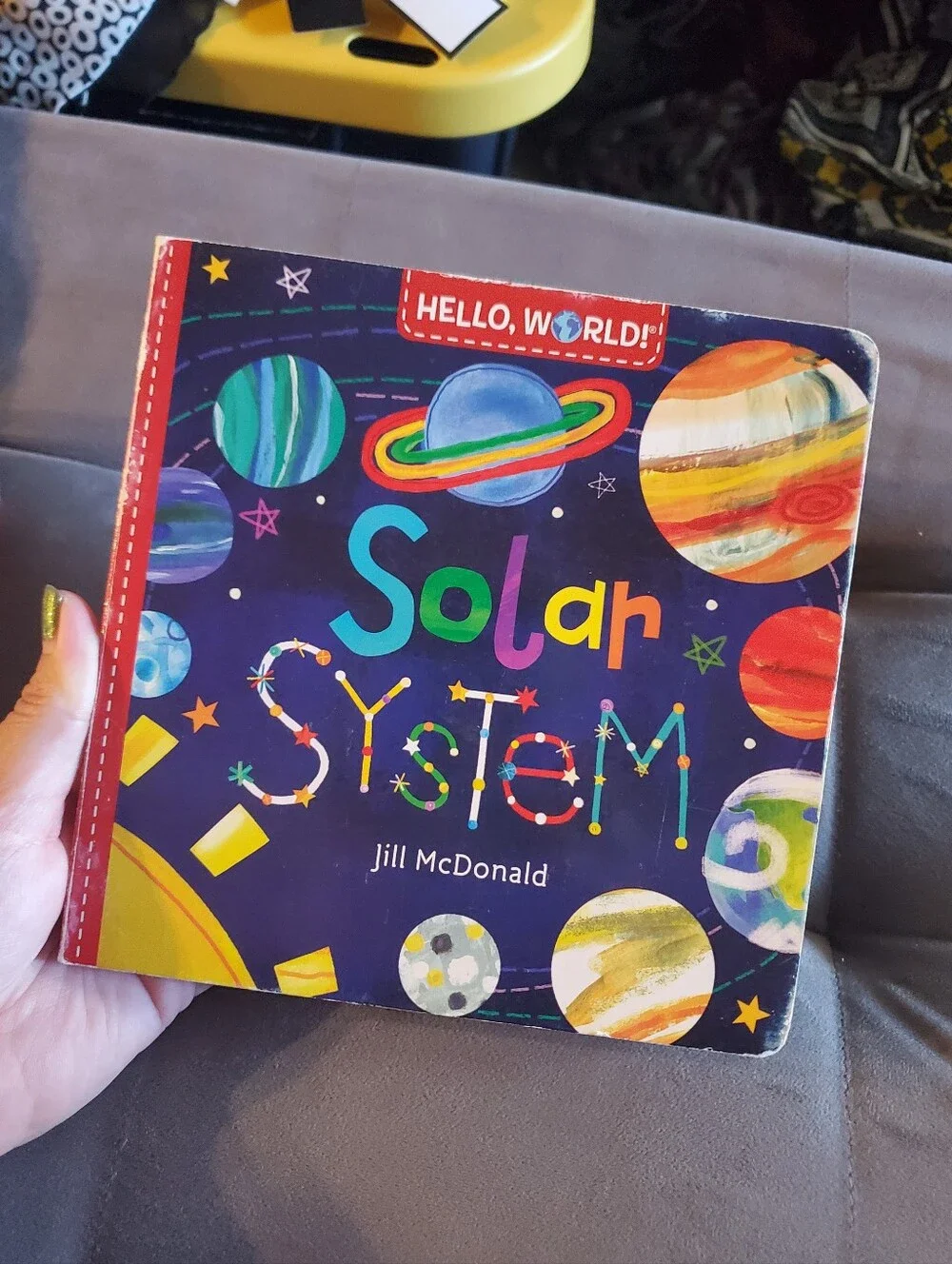 Bundle of 3 baby/toddler cardboard books- Frank Lloyd Wright + Solar System